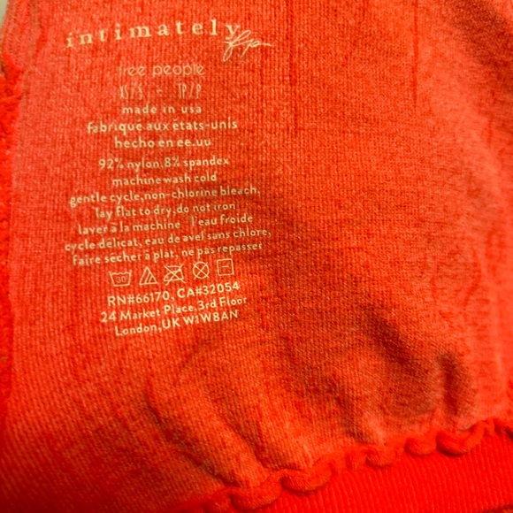 Free People Send Love Seamless Bodysuit Small - Picture 5 of 7